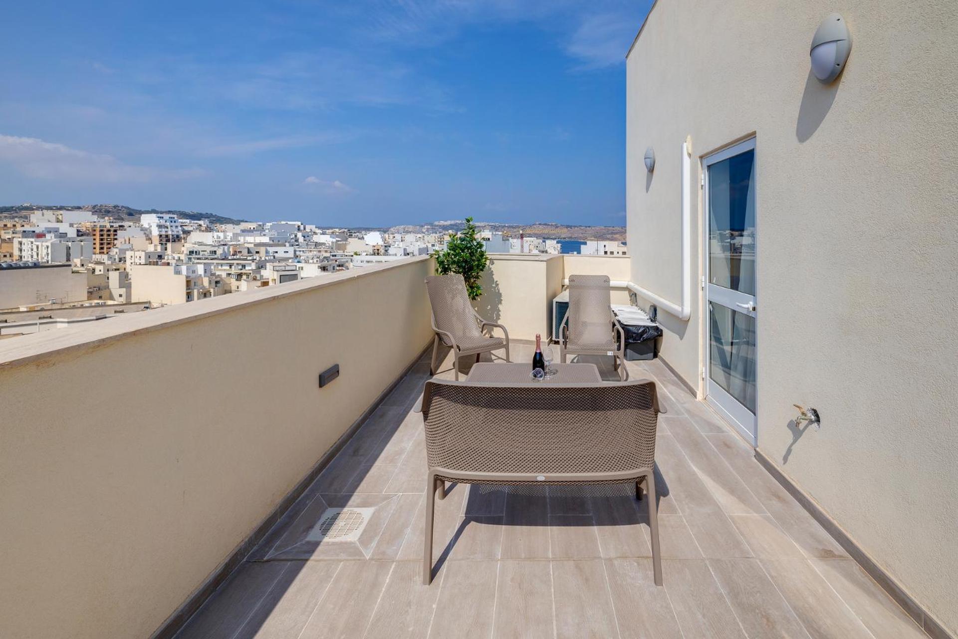 Wave Crest Holiday Apartments 圣保罗湾城 外观 照片